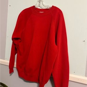 Men’s XL vintage Hanes 50/50 sweater red